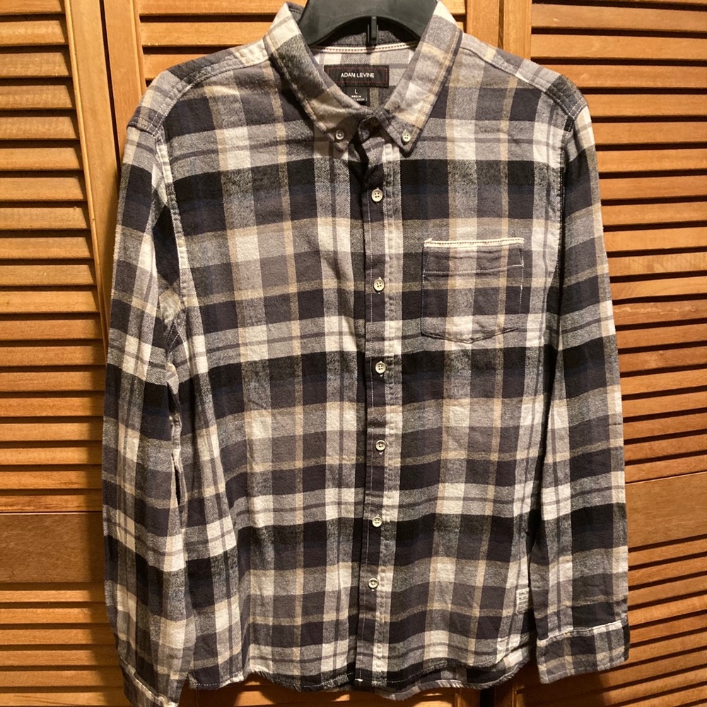 Adam Levine Plaid Flannel Shirt